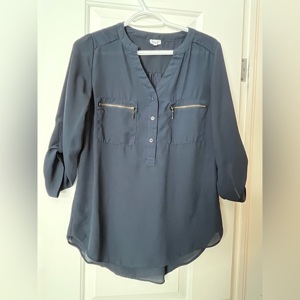 Women's Blue Blouse